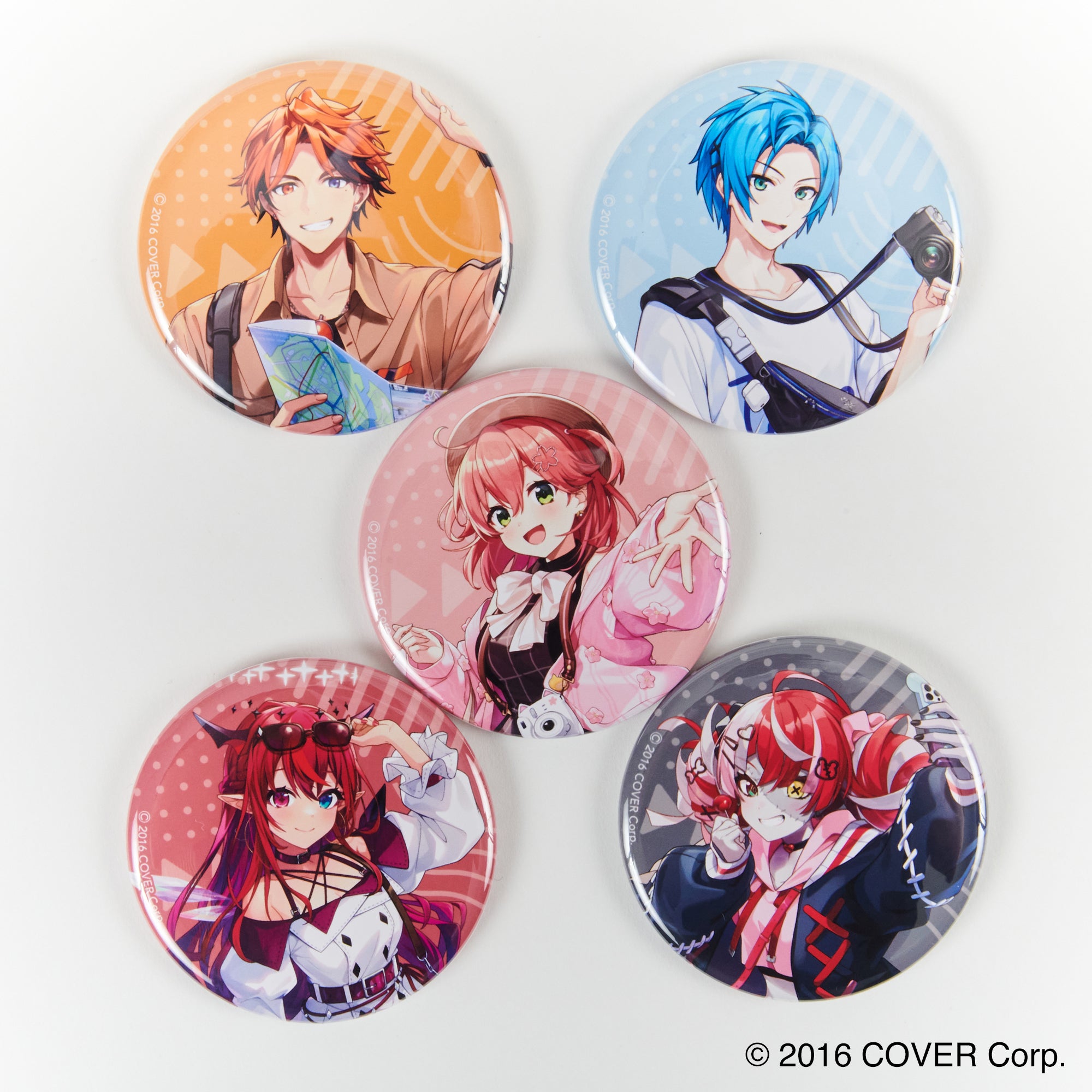 めておら 心音 周年等身缶バッジ 30個 めておら 心音 周年等身缶バッジ