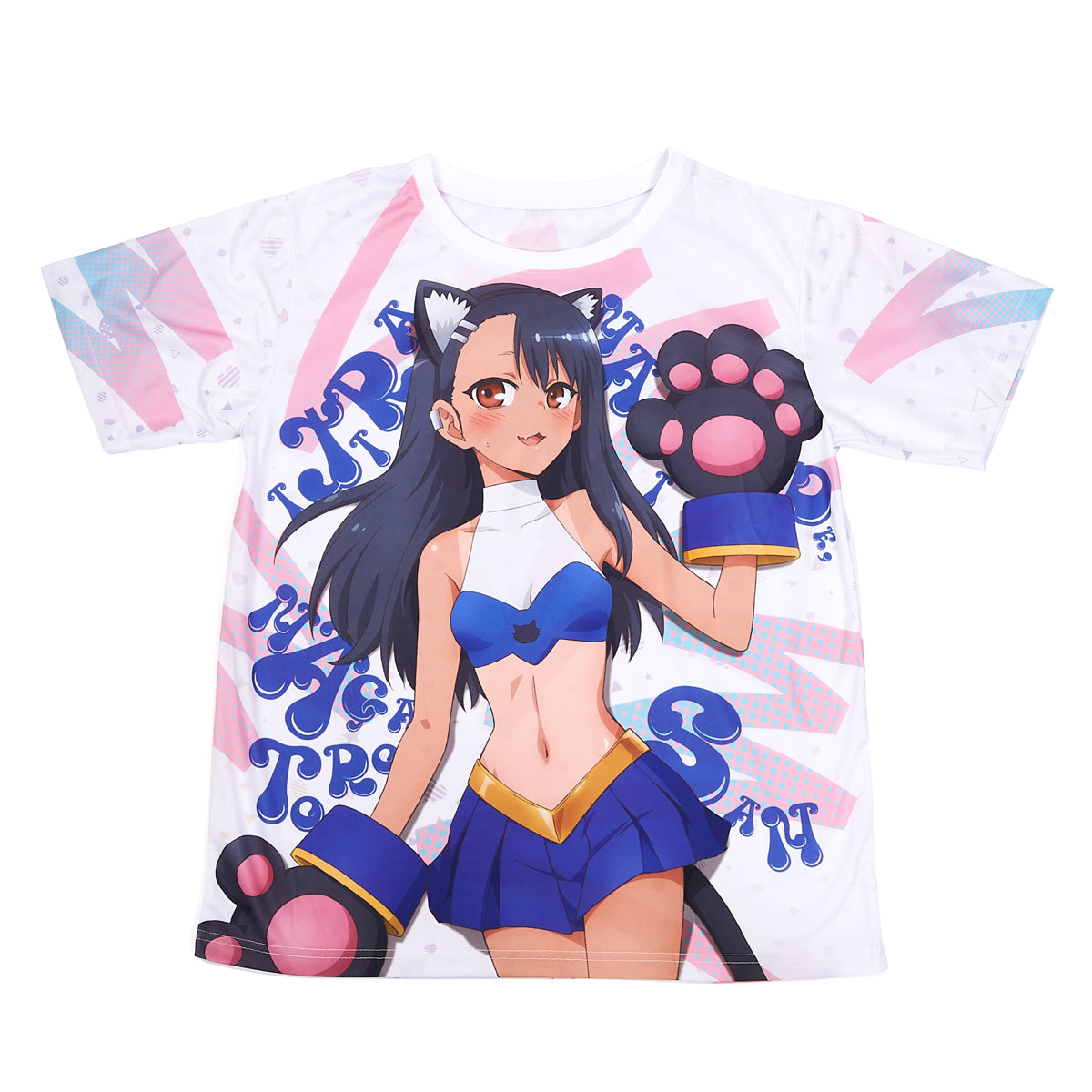 イジらないで、長瀞さん』描き下ろしフルグラフィックTシャツ(ネコトロ