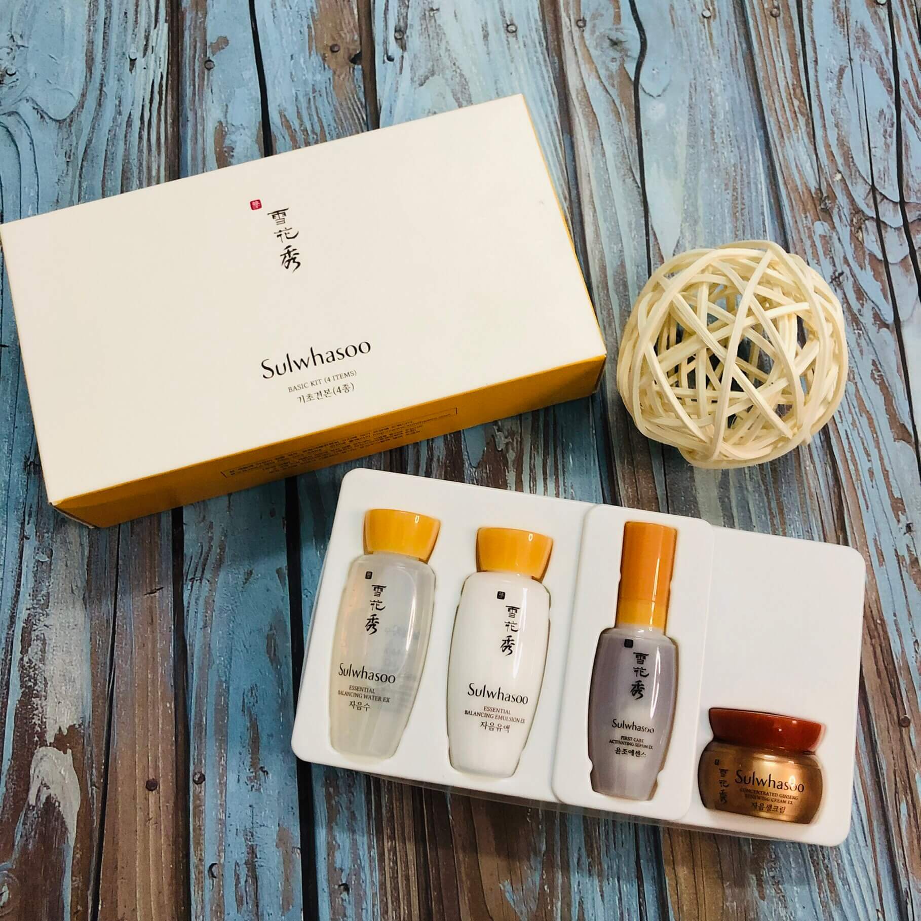 sulwhasoo Travel Kit 4 items – JameelaMall