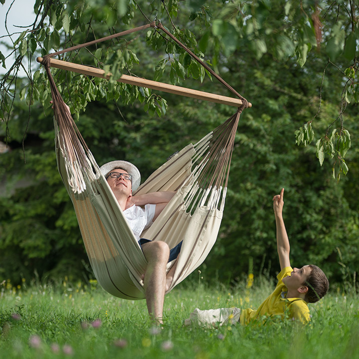 特大サイズ「La Siesta（ラ シェスタ） チェアハンモック ロウンガー