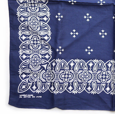 バンダナ】インディゴ・オルタネートクロス L RN14193 ヴィンテージ