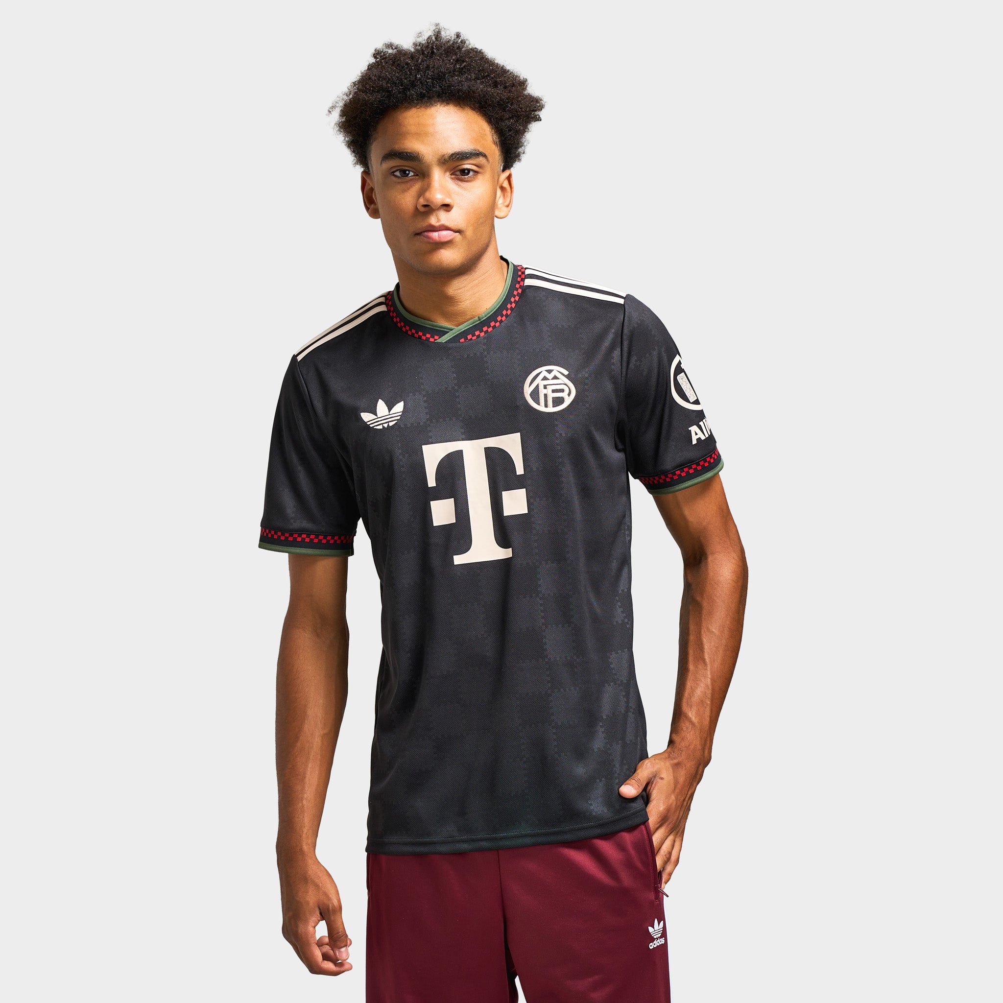 adidas FC Bayern 25/26 Third Jersey / Black – JD Sports