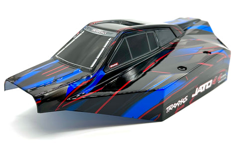 Jato 4x4 VXL BODY Shell (9060-BLUE) w/clipless mounts Traxxas