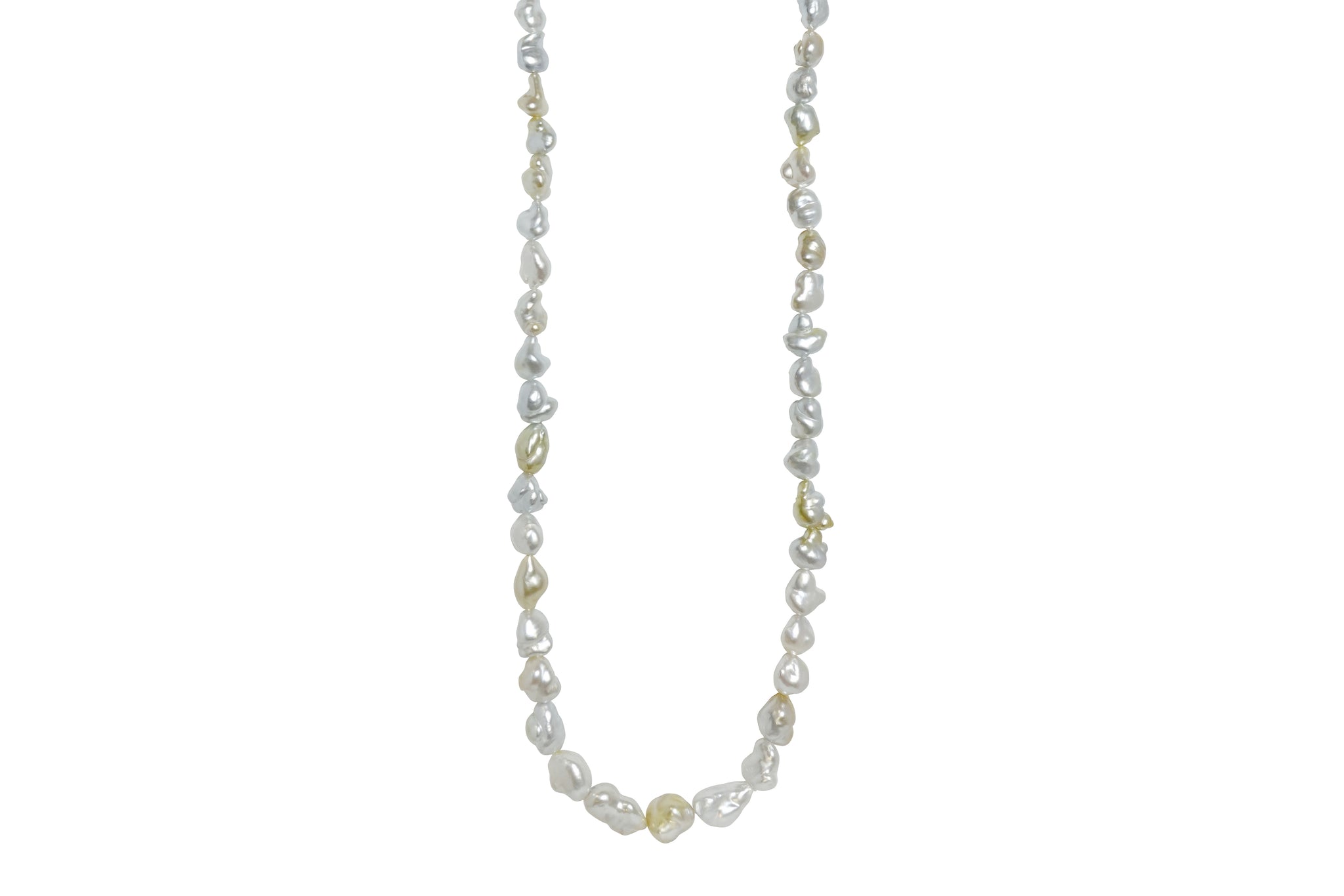 MIKIMOTO 【ミキモト】K18WG白蝶ケシ(白・ブルーグレー・ゴールド系