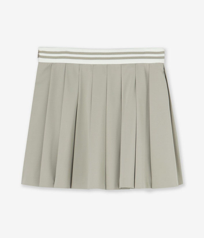 TFW49 WRAP PLEATED SKIRT ベージュ L 【公式通販】