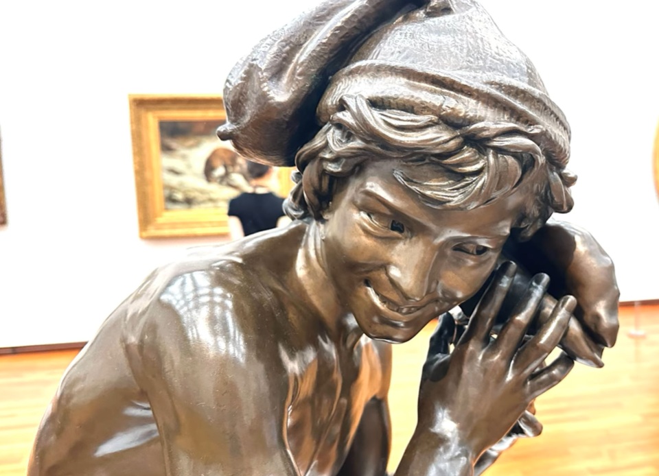 ナポリの漁師の少年】ジャン=バティスト・カルポー‐国立西洋美術館収蔵