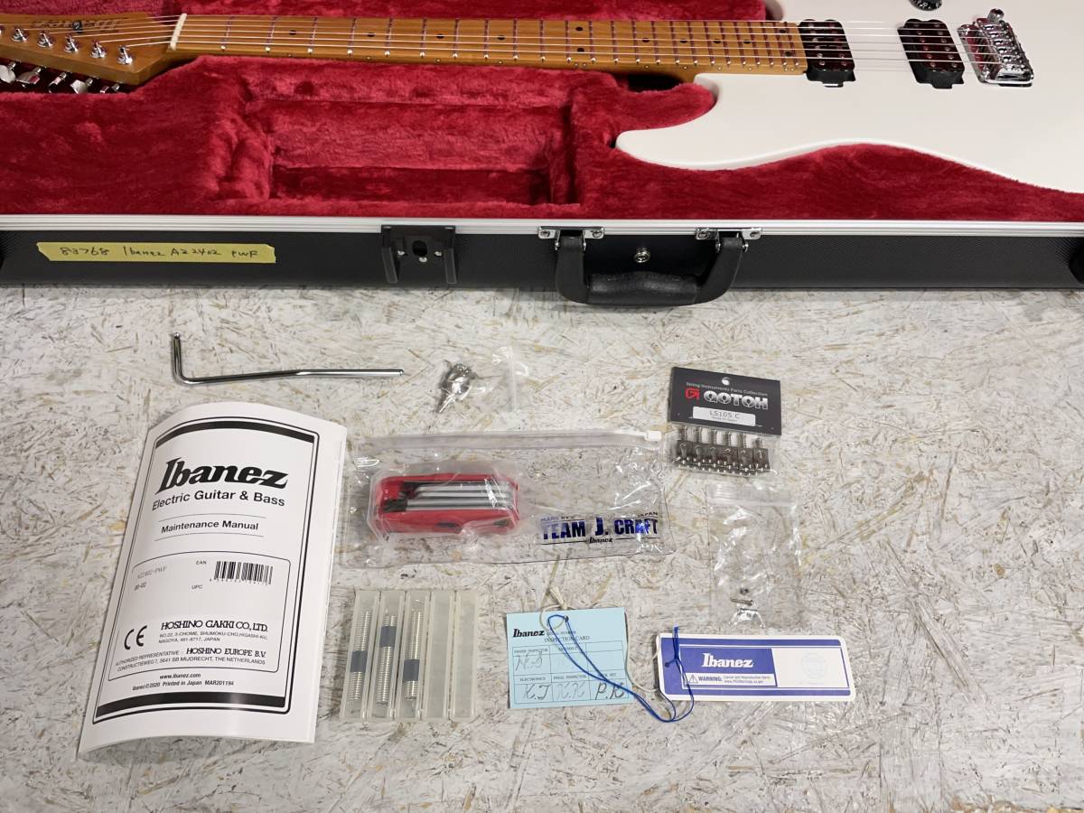 ギター :: エレキギター :: 中古 Ibanez AZ2402 PWF (u83768