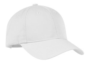 Port Authority Nylon Twill Performance Cap C868 White | Jiffy