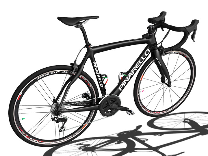 PINARELLO F9 完成車 一部パーツを外しています。F9 (2024)｜ ピナレロ