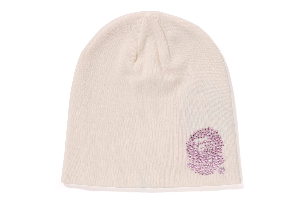 CRYSTAL APE HEAD BEANIE | bape.com