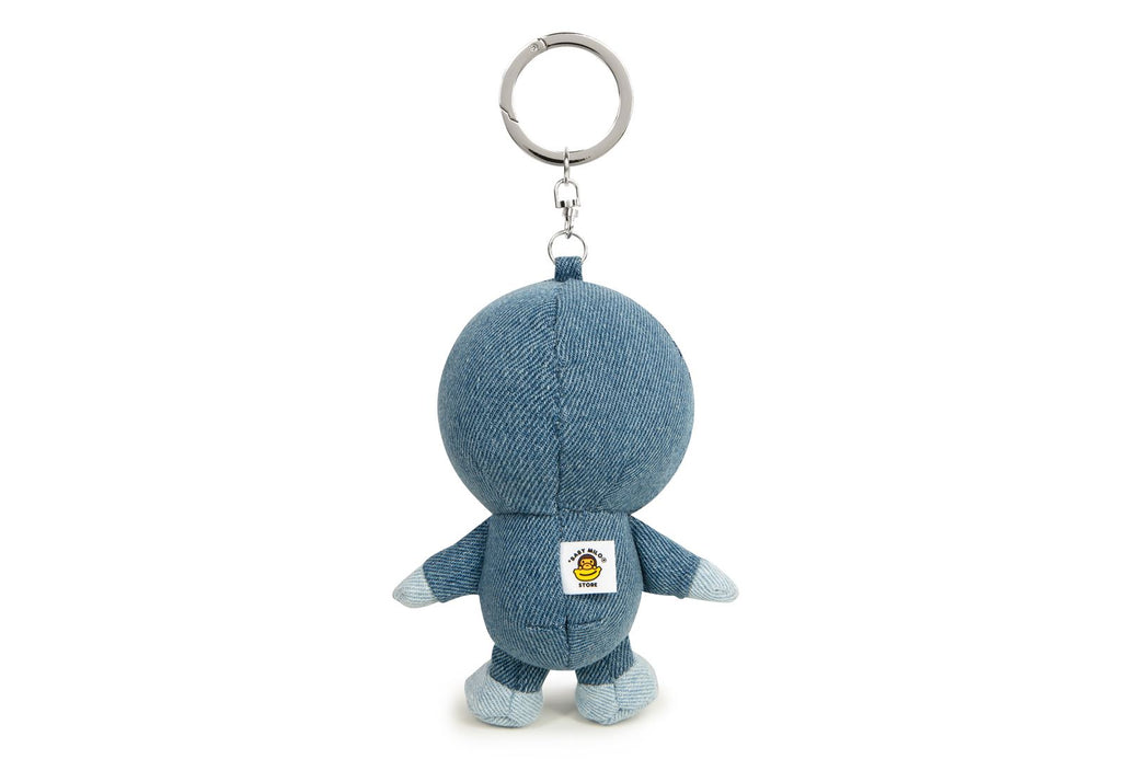 BABY MILO PLUSH DENIM DOLL KEYCHAIN | bape.com