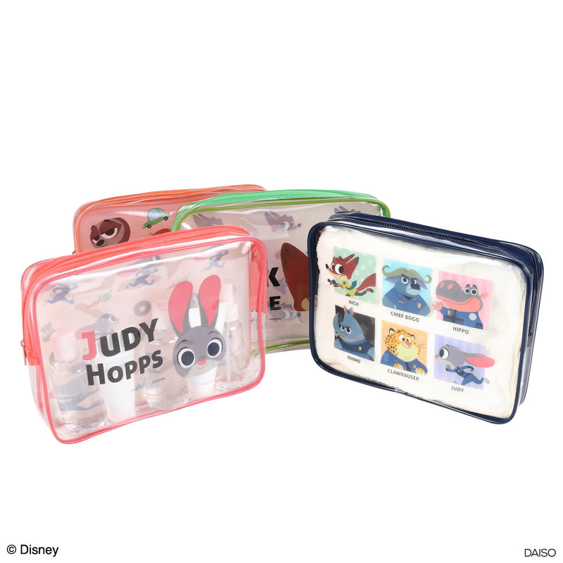 マチ付ビニールポーチ（ズートピア） - 100均 通販 ダイソーネット