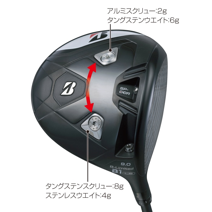 B-Limited B1LS ドライバー | BRIDGESTONE GOLF -ブリヂストンゴルフ-