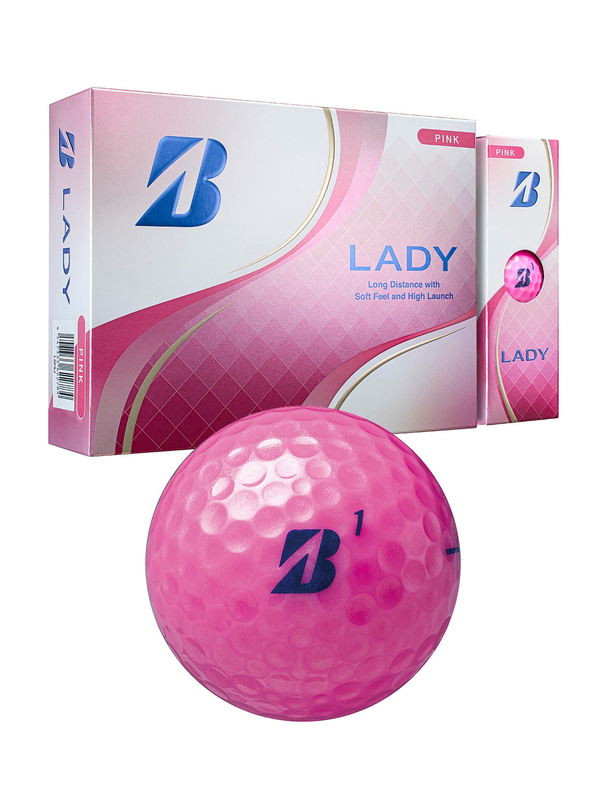 LADY（ピンク） [1ダース：12個](ピンク): ボール|BRIDGESTONE GOLF