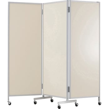 可動式三つ折りパーテーション TRUSCO パネル式パーティション 【通販