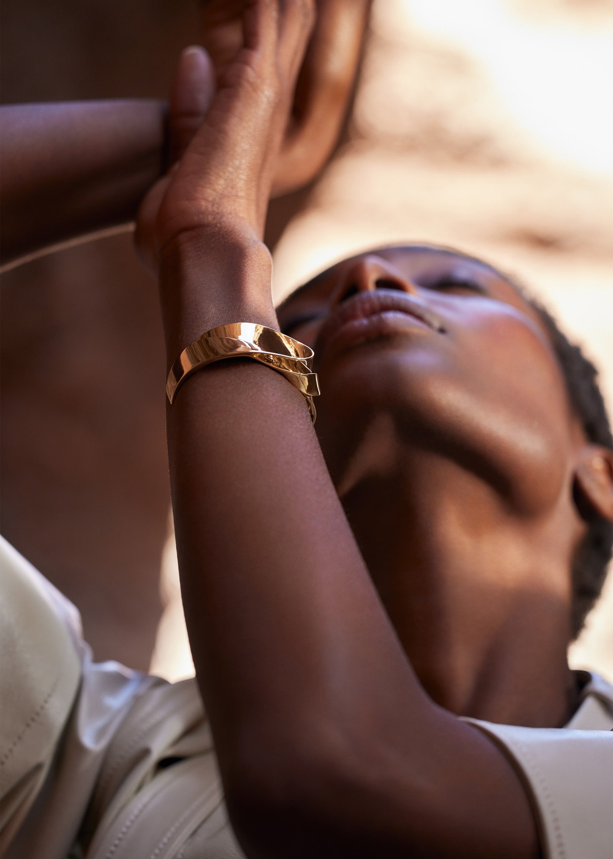 Polène | ブレスレット - Éole - 24Kゴールドメッキ