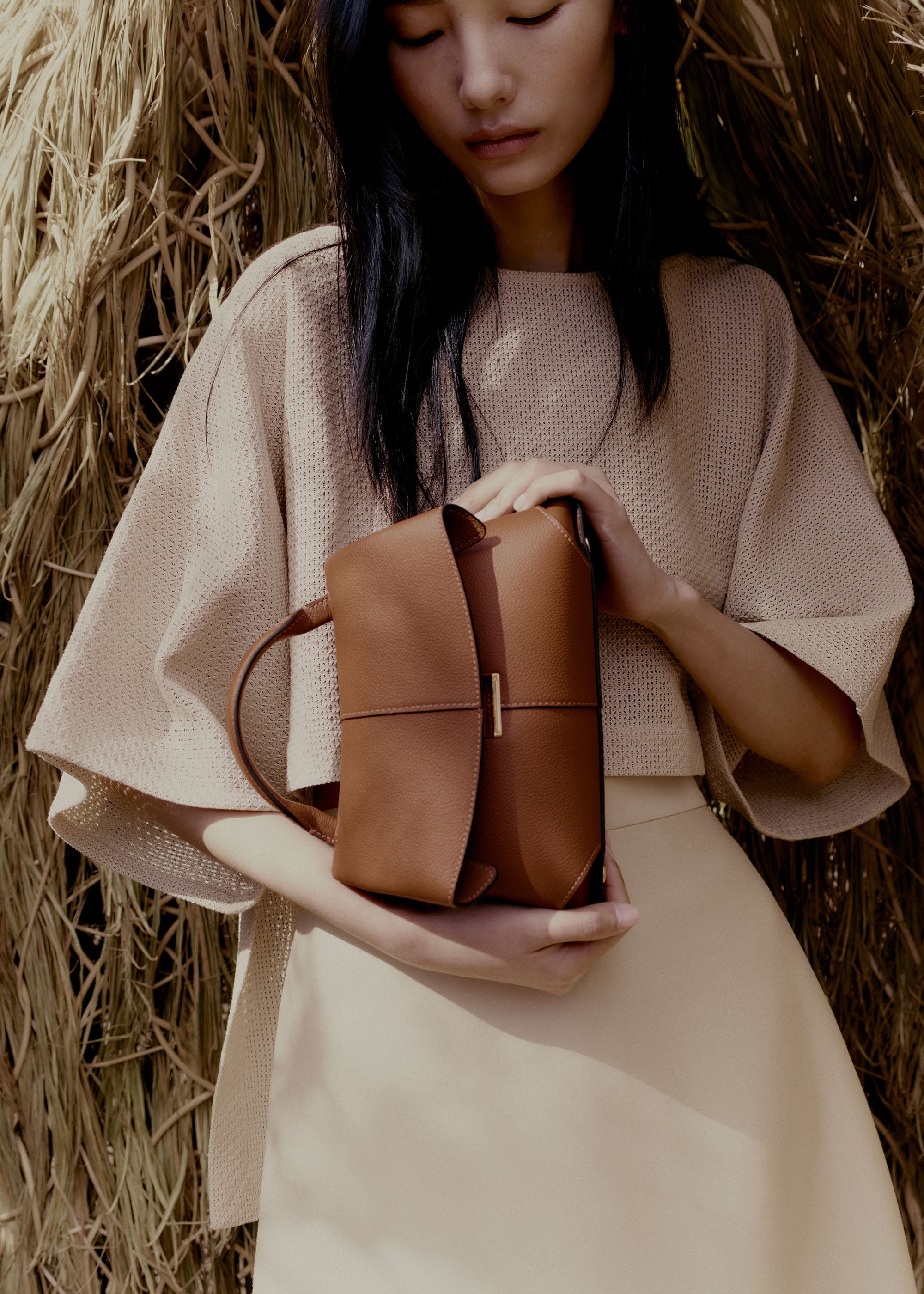 Polène | バッグ - Mokki Mini - キャメルテクスチャード