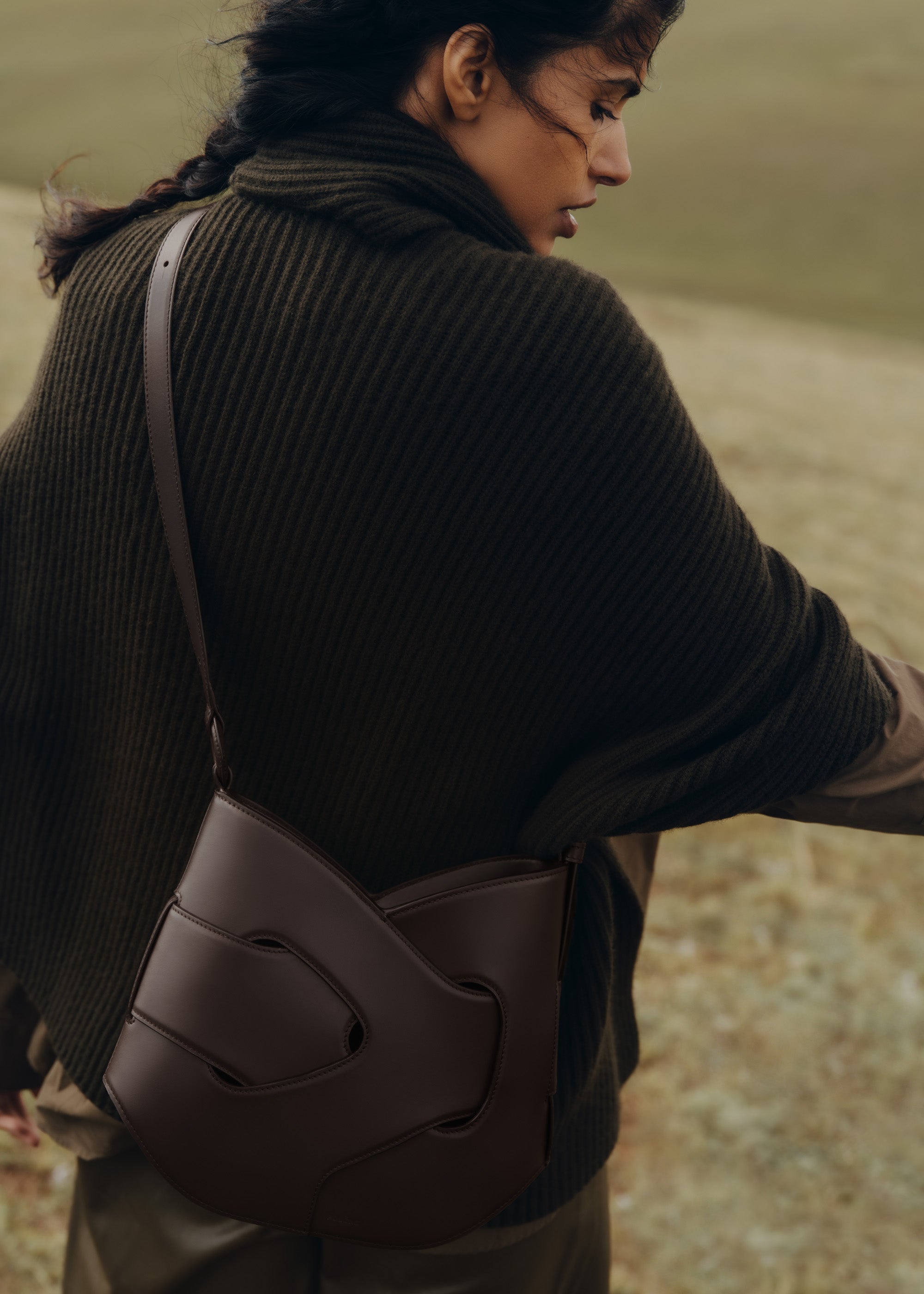 Polène | バッグ - Nodde Hobo - エボニー スムース