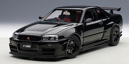 Nismo R34 GT-R Z-Tune 2005 - ダイキャストモデル - AutoArt 77355