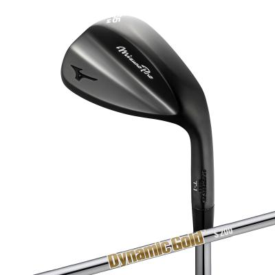 Mizuno Pro T-1 ウエッジ(ブラックIP仕上げ)(Dynamic Gold HT スチール