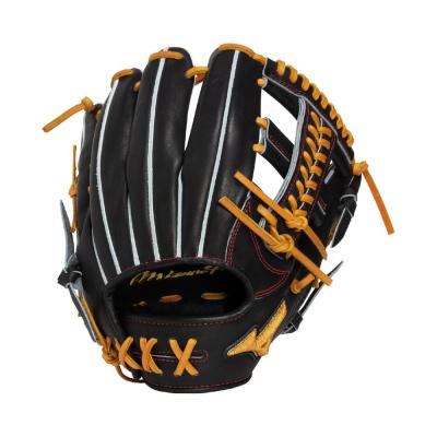 硬式野球 オールラウンド 外野用 グローブ 赤 黒 セット 硬式野球