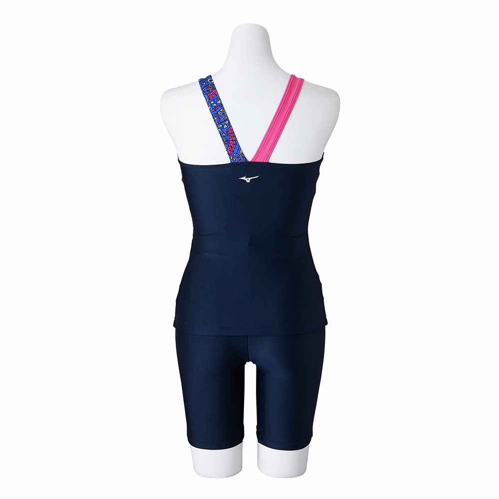 Stroke ONE】スイムフィットネス用セパレーツ(めくれにくいボタン付