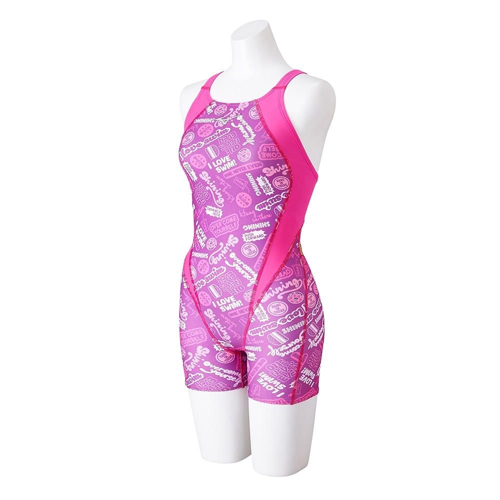 競泳練習用ミディアムハーフスーツ|N2MGB286|競泳水着|スイム|ミズノ