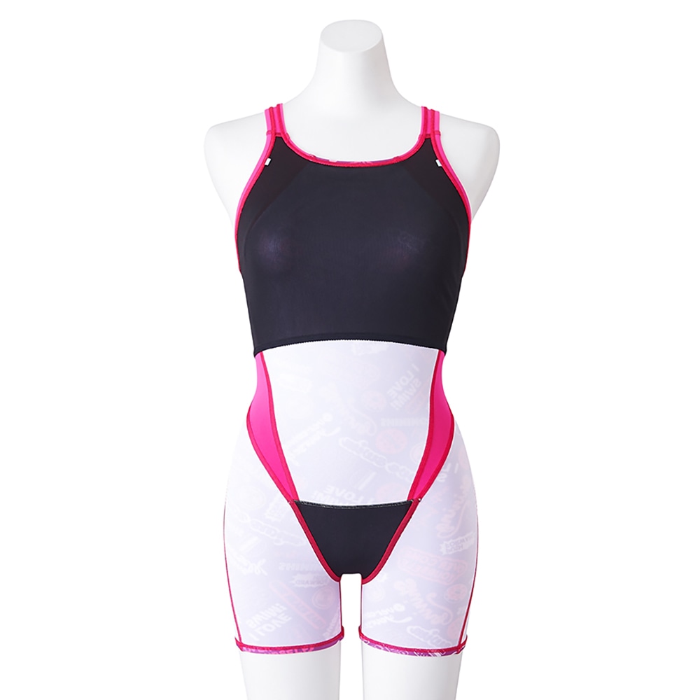 競泳練習用ミディアムハーフスーツ|N2MGB286|競泳水着|スイム|ミズノ