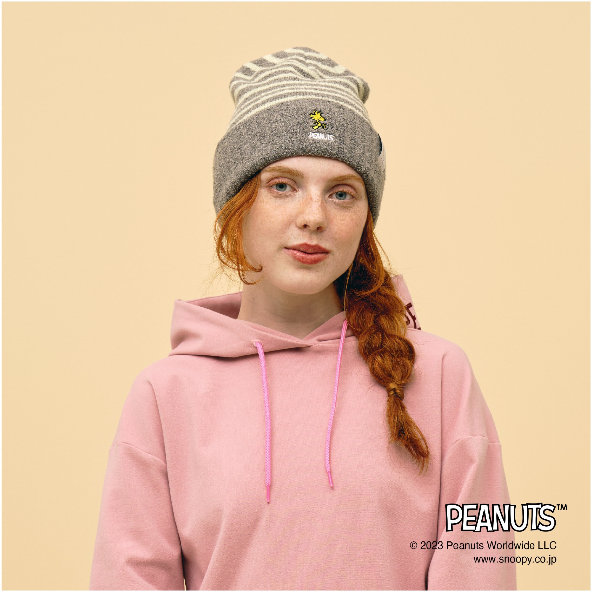 PEANUTS／吸湿発熱】ブレスサーモマシュマロニットキャップ|C2MWAY51