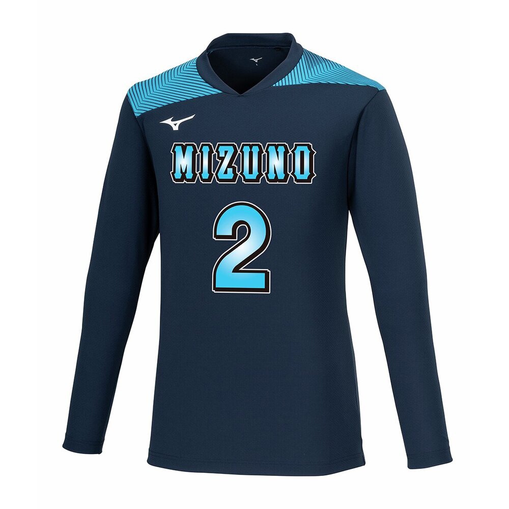 Mizuno 日本大学 バレーボールユニホーム 2XL Mizuno 日本大学