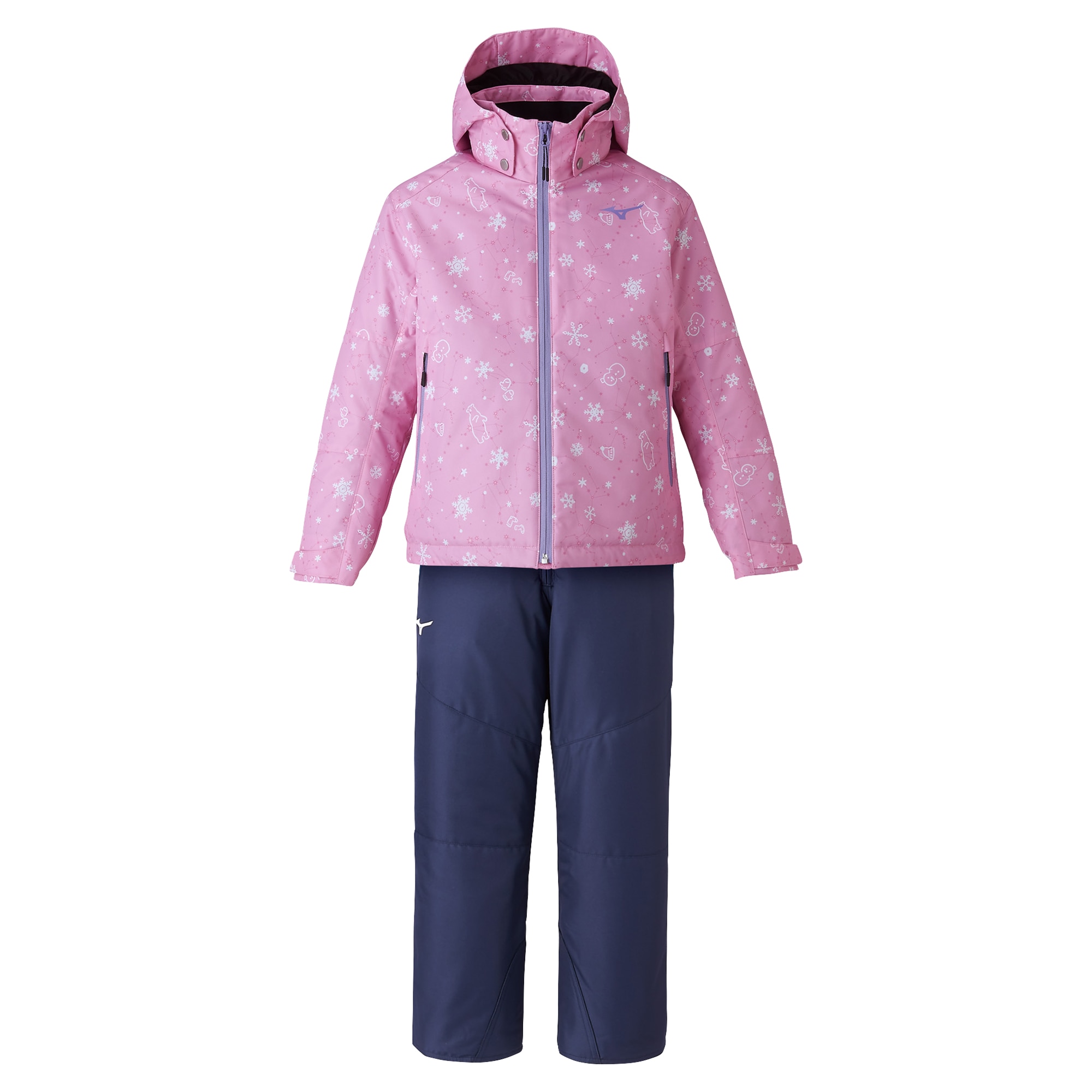 吸湿発熱】ブレスサーモ ミズノスノープリントスーツ|Z2MGA956|ウエア