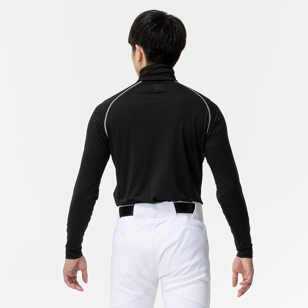 ミズノ直営限定】裏起毛アンダーシャツ(タートルネック／長袖