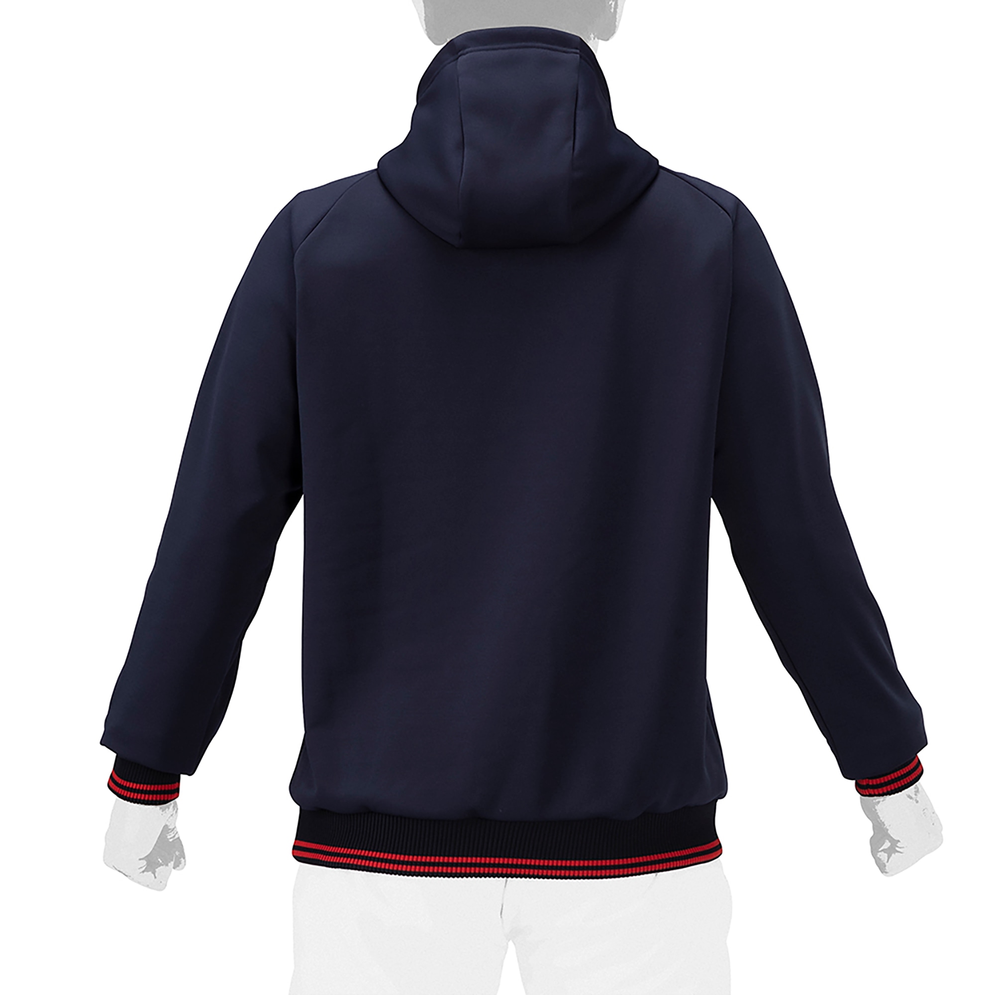 ミズノプロ】ニットフーディ(ハーフZIP)|12JE1K05|ウエア|野球|ミズノ