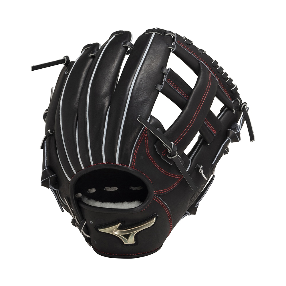 118 ミズノ グローバルエリート 極美品 即戦力 軟式少年 内野手用