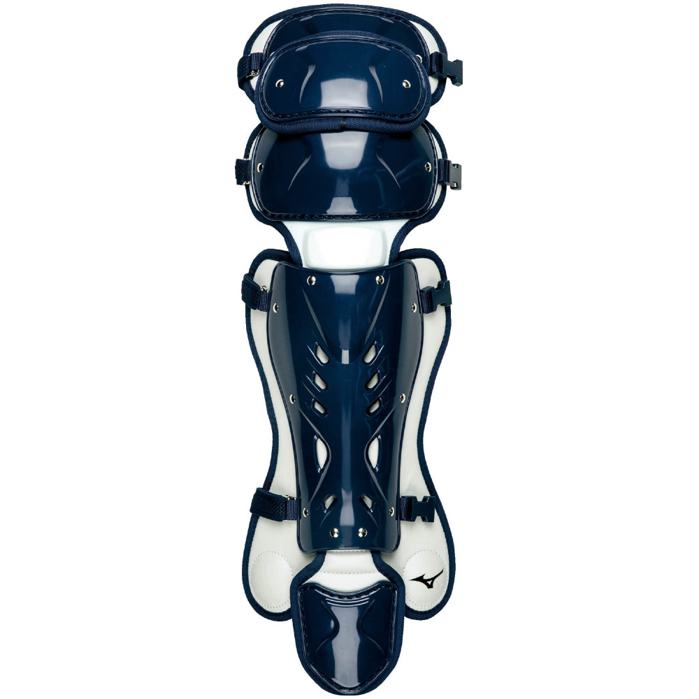 ミズノプロ】レガース(革／ゴムソフト／硬式用)|1DJLS210|キャッチャー