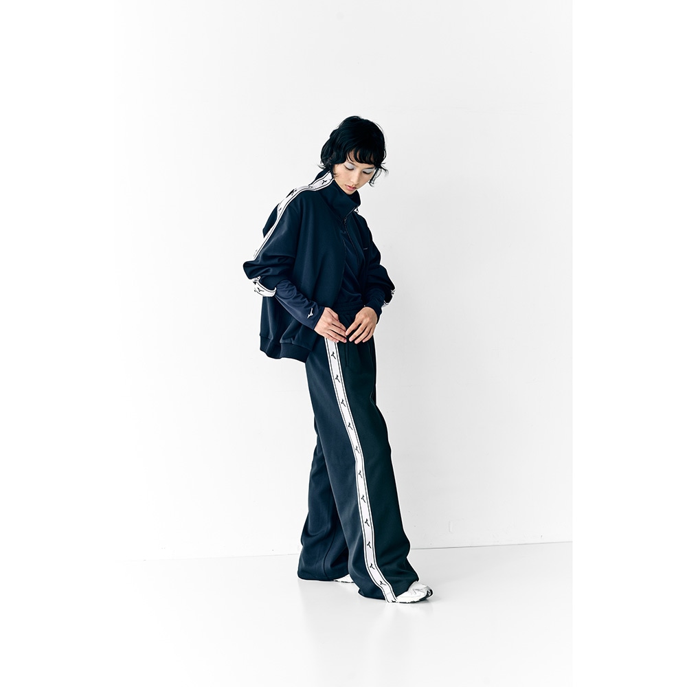 ミズノ直営限定】ランバードラインテープトラックジャケット(ワイド