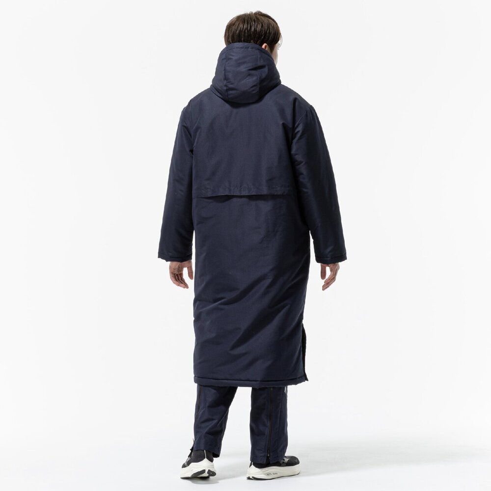 吸湿発熱】ブレスサーモ中綿ロングコート|32MEC555|ミズノトレーニング