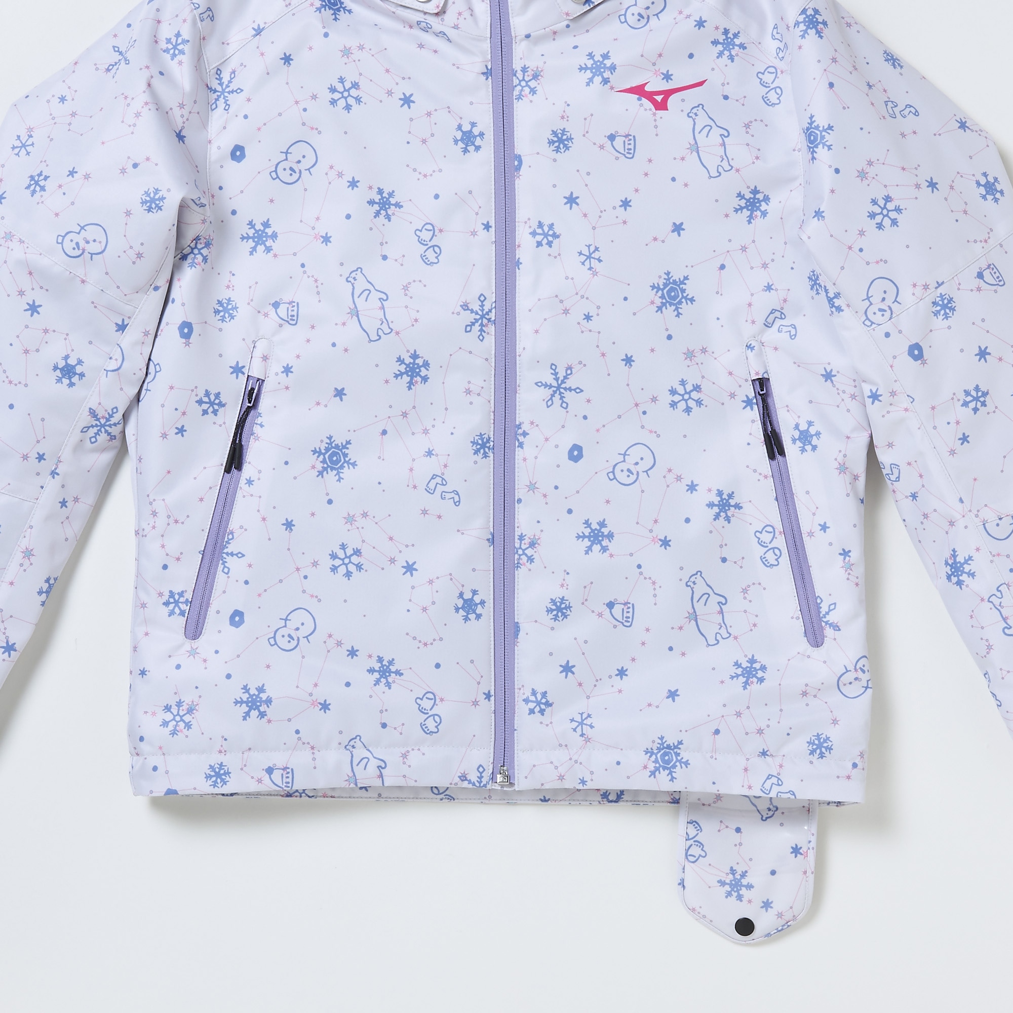 吸湿発熱】ブレスサーモ ミズノスノープリントスーツ|Z2MGA956|ウエア