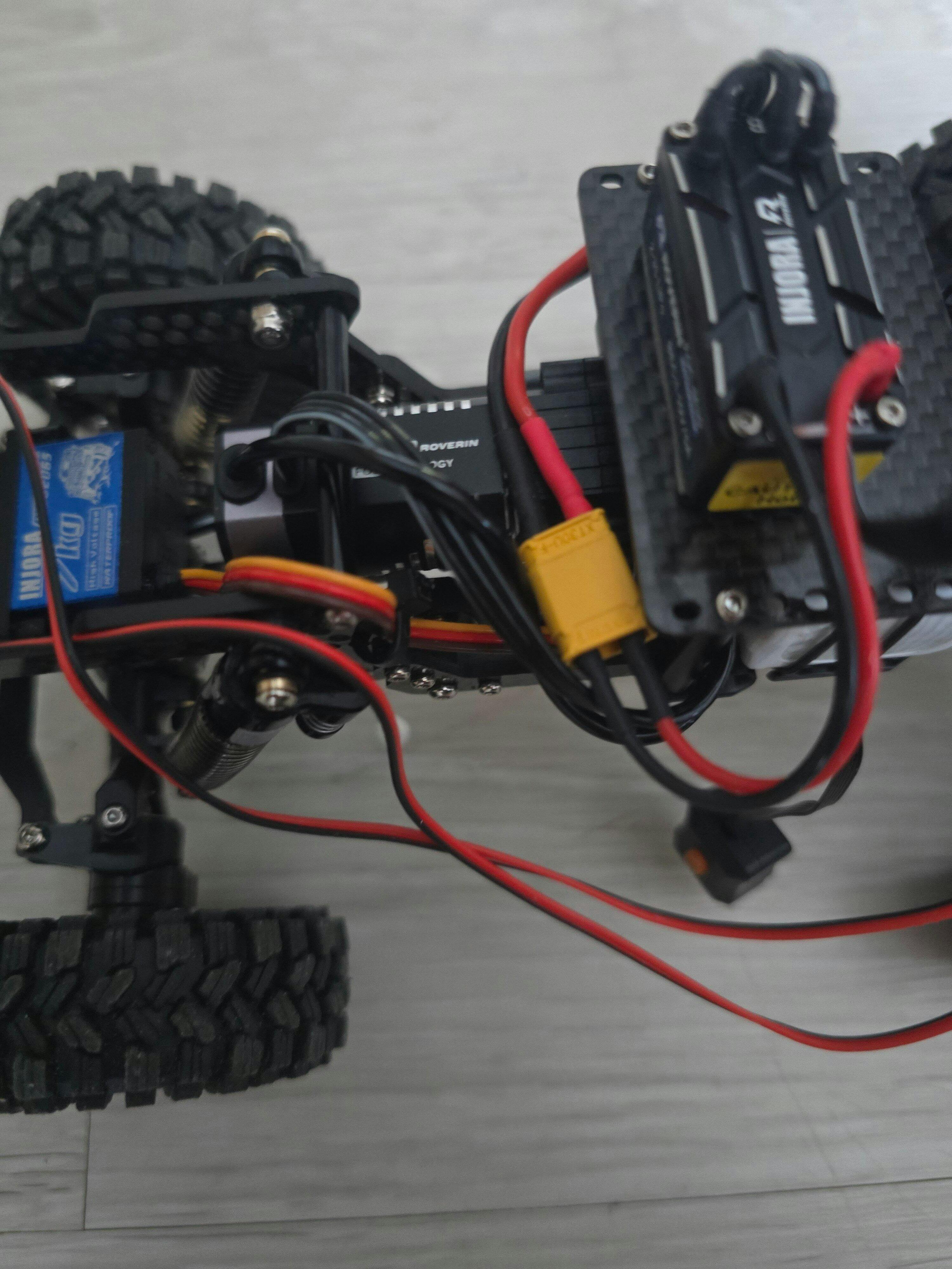 INJORA Roverin M30 G2 FOC Sensored Brushless ESC & Motor for 1/18 TRX4