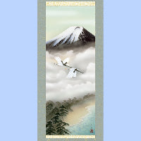 名画複製画掛け軸 娘深雪 上村松園 – 寿鳳人形の東芸