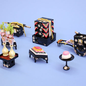 ひな道具6点、7点、9点セット – 寿鳳人形の東芸