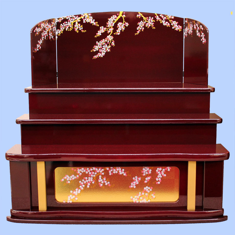 屏風付き木製段単品販売 – 寿鳳人形の東芸