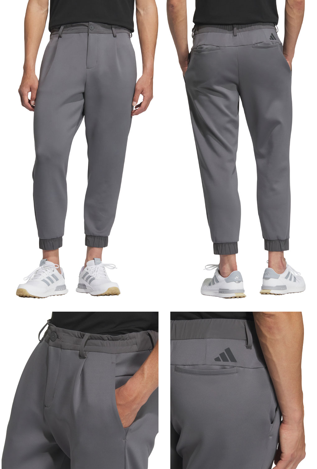 アディダス 段ボールニット ジョガーパンツ JVU93 メンズ ゴルフウェア