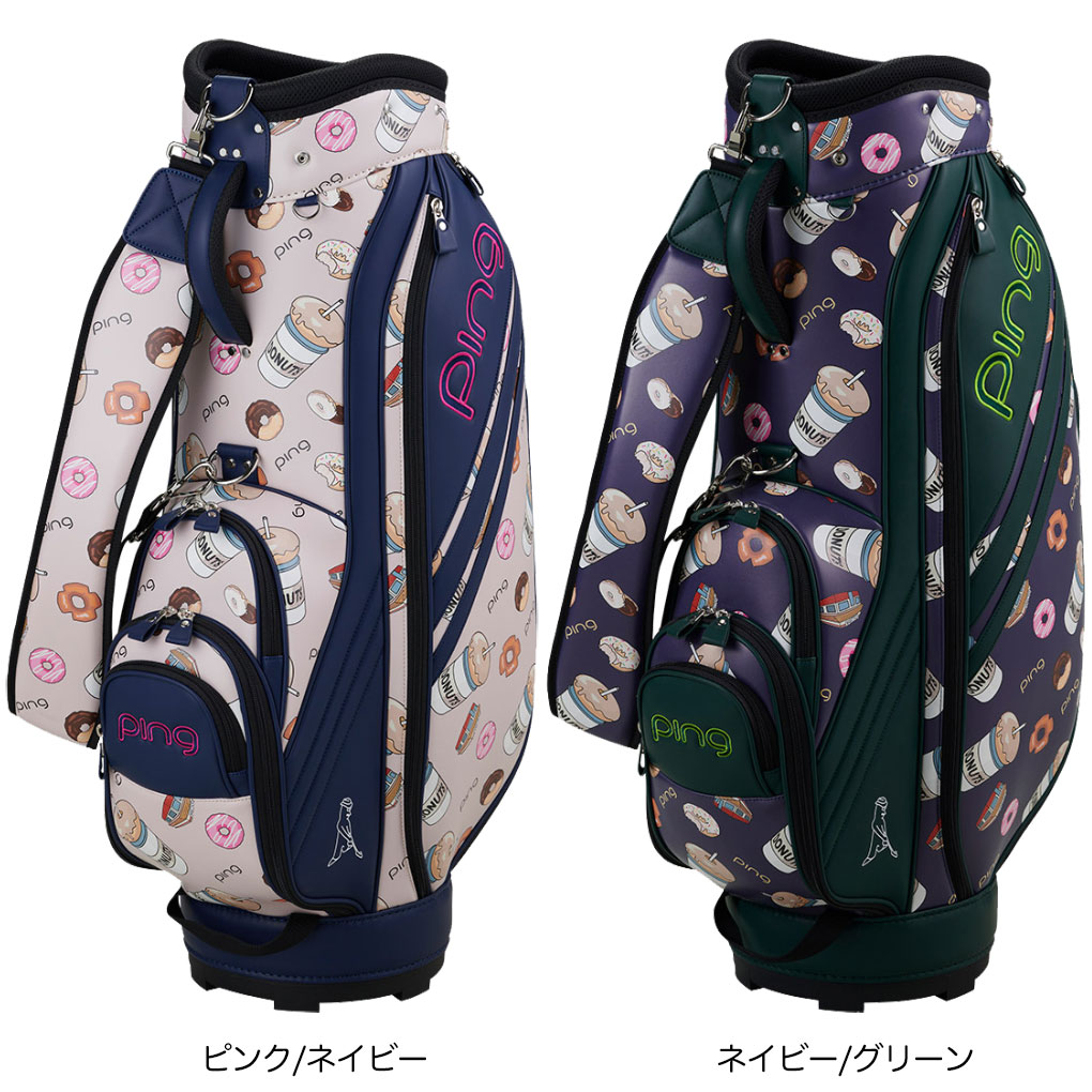PING ピン キャディバッグ CB-L2505 ドーナッツ 9.0型 5分割 カート