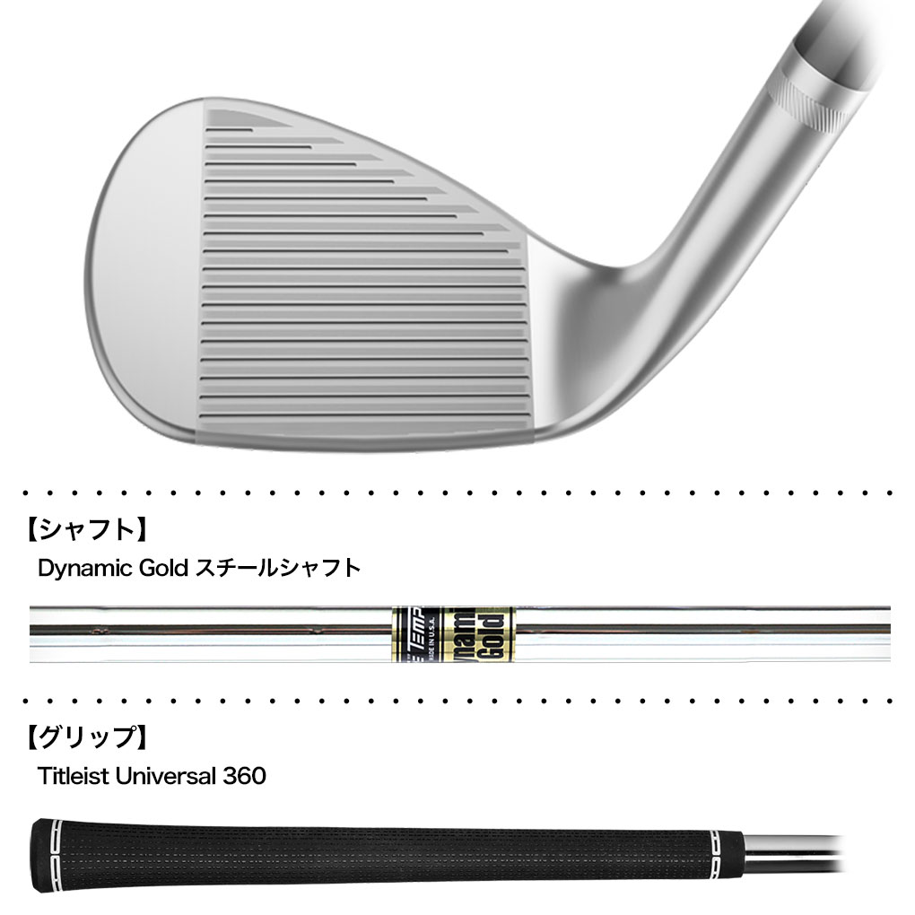 タイトリスト VOKEY SM10 RAW ノーメッキ ウェッジ メンズ 右用
