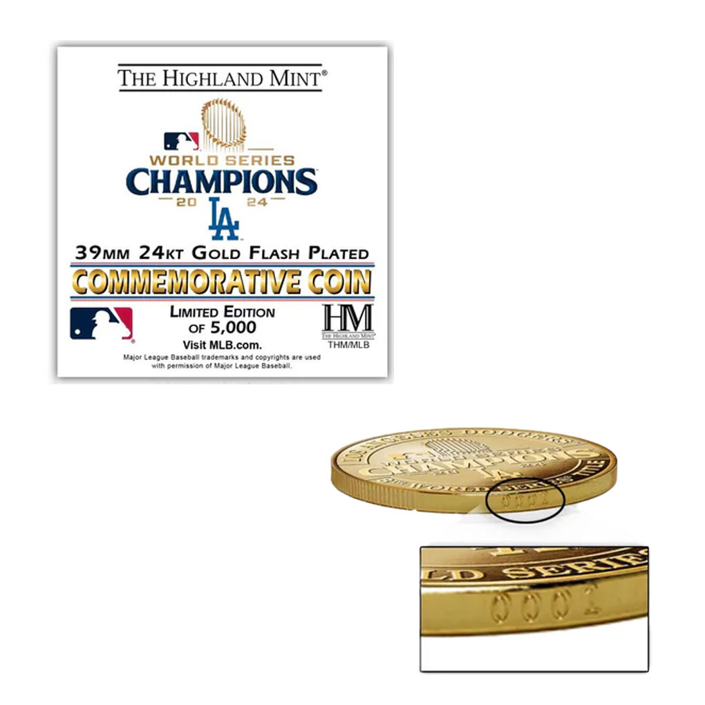 大谷翔平 2024 ワールドシリーズチャンピオン 記念コイン 39mm
