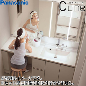 GC-165F｜パナソニック｜○洗面化粧台セット シーライン[スタンダード