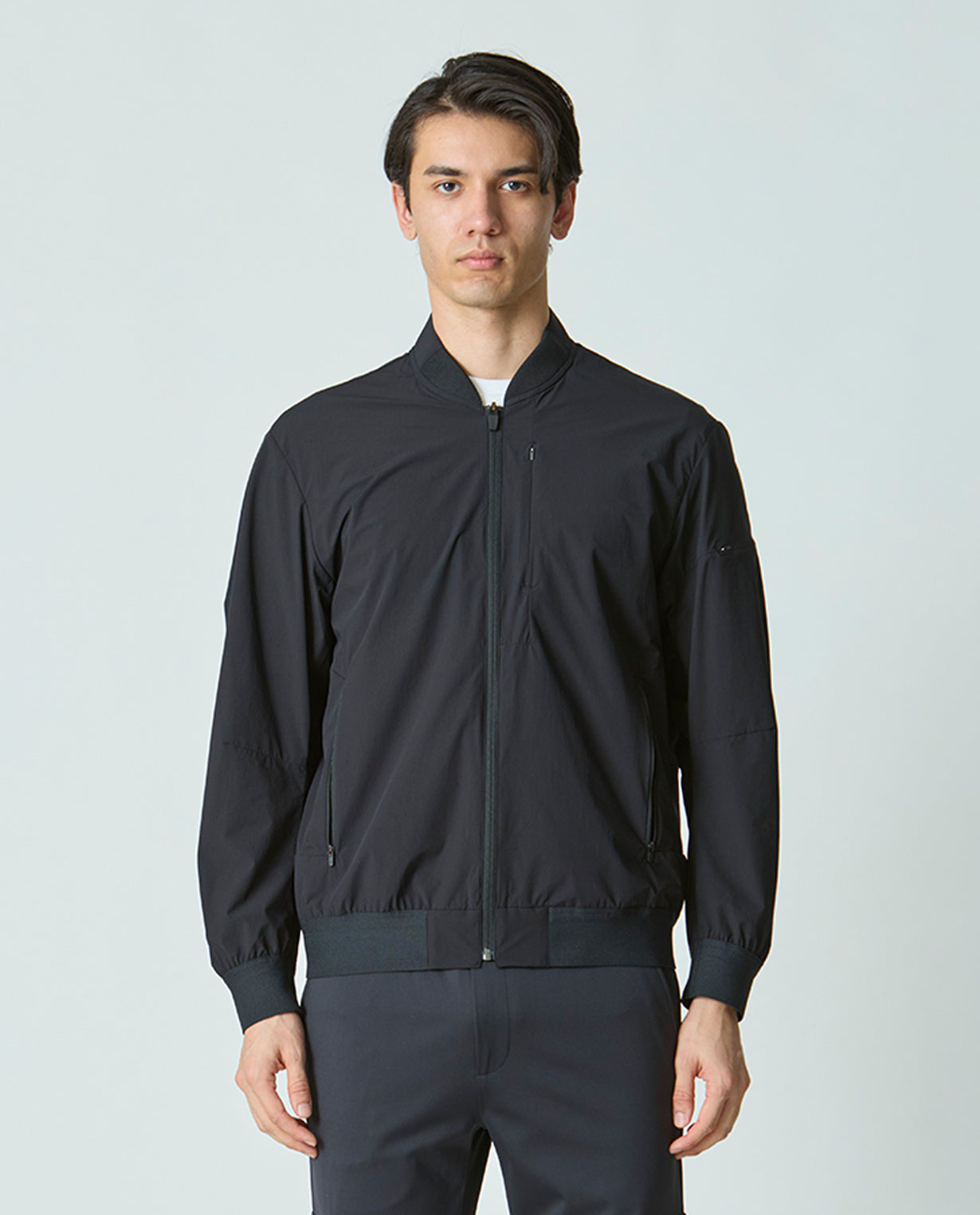 KARL KANI ブラック MA-1ジャケット メル12661 KARL KANI ブラック MA