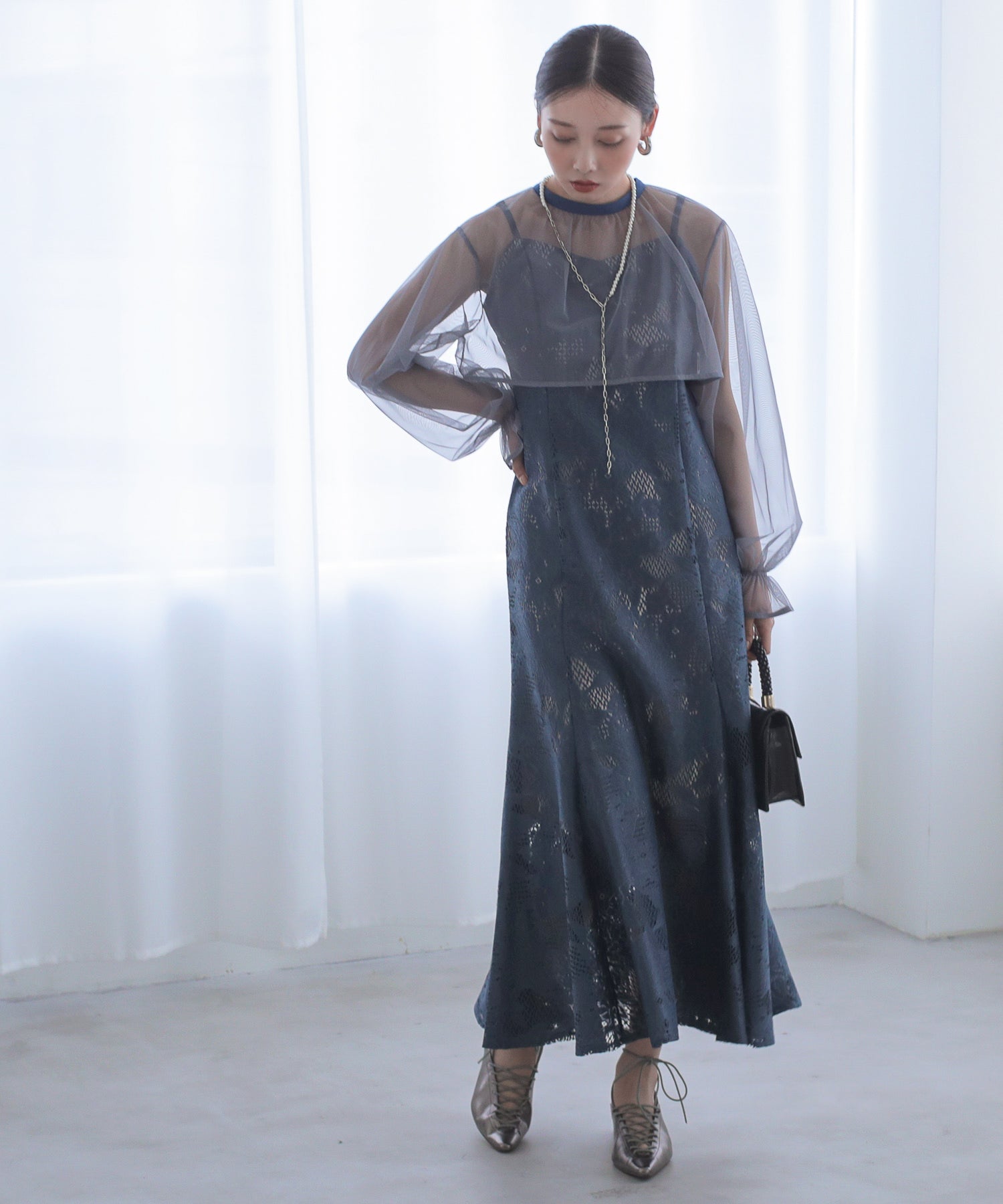 チュールボレロセットメニーウエイパーティー ドレス