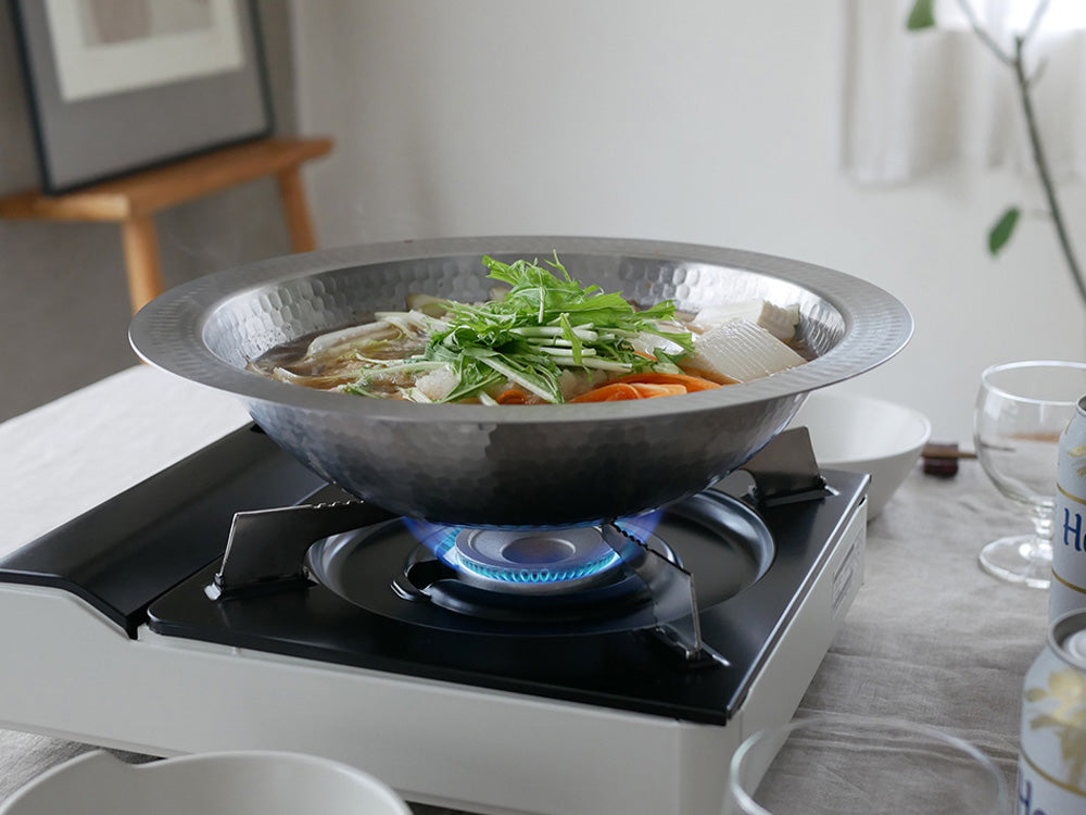 予約商品※＜Arnest/アーネスト＞とにかく洗いやすいステンレス卓上鍋